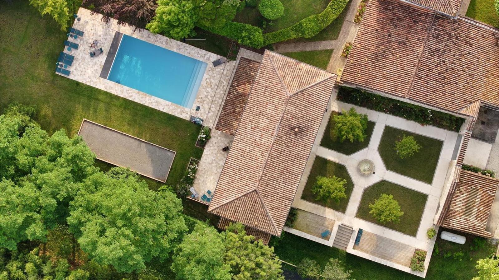 La Maison L'Eperon, Stylish 5 Star Villa Surrounded By Vineyard Near Saint Emilion Vérac Exteriör bild